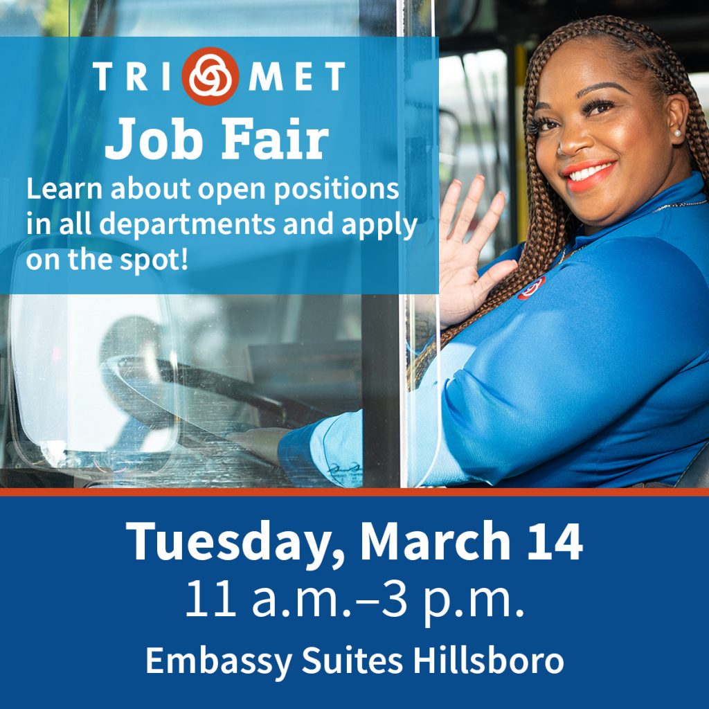 From bus driver to engineer, TriMet job fair to promote wide variety of