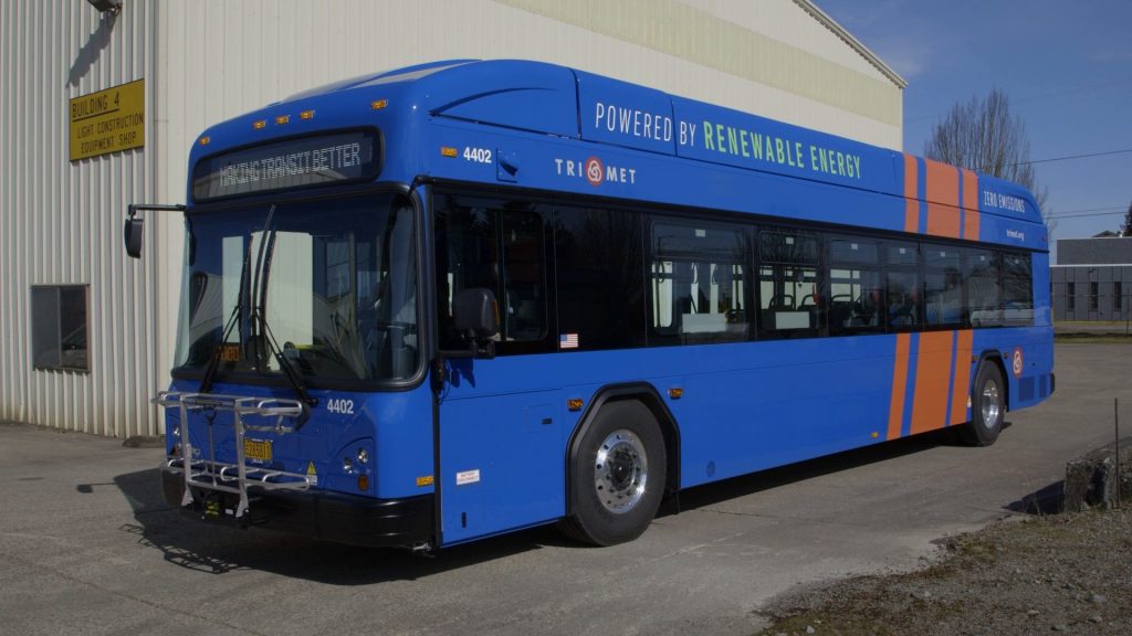 Next-generation TriMet battery-electric bus